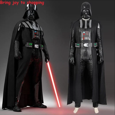 Star Wars Darth Vader Outfit Accessories Mens Halloween Cosplay Costume Full Set - Image 1 of 4