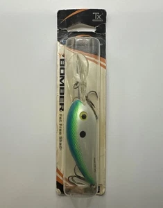 Bomber Fat Free Shad Crankbait, Citruce,14-18ft BD7FCIT, Deep Dive, NIB - Picture 1 of 14