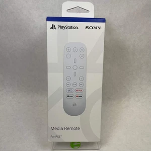 New Sony Playstation 5 PS5 Media Remote White CFI-ZMR1 - Picture 1 of 6