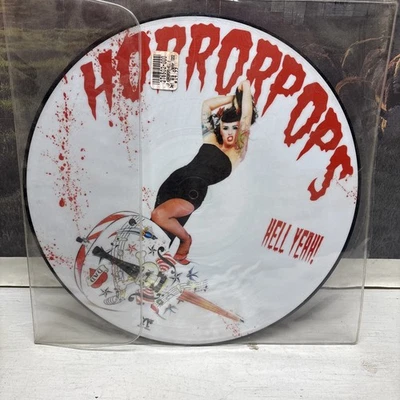 HorrorPops - Hell Yeah! Picture Disc Vinyl LP (Hellcat Records, 2003) Record - image 1 of 4