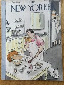 The New Yorker Complete Magazine November 27, 1937 Helen E. Hokinson Cover VG - Bild 1 von 24