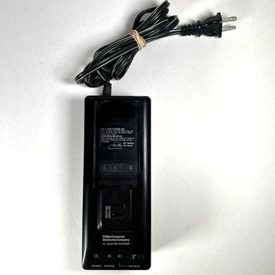 Cargador adaptador de CA con cable de alimentación original Philips #V80117BK01 Foto 1 de 3