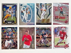 NFL Football 8 Rookie Cards Lot C.J. Stroud Bryce Young BTJ Prizm Select RC - Picture 1 of 2