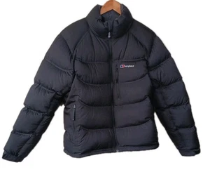 Berghaus Giubbotto Piumino Imbottito Uomo Taglia Media Nero Design Classico - Foto 1 di 21