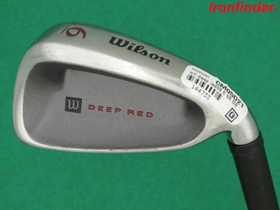 Wilson Deep Red Single 6 Iron Graphite Shaft Regular Flex Mens Right Handed - Image 1 of 4