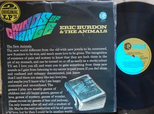 Eric Burdon & Animals OZ 2LP Winds of change/ Twain shall meet VG+ Psyche Rock - Picture 1 of 1