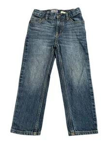 Osh Kosh Jeans Boys Size 5R Regular Straight Fit Blue Denim Pants - Picture 1 of 7