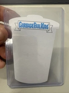 Gpk Garbage Pail Kids Intetgoolactic Trash Can Blank  Sketch Card - Picture 1 of 2