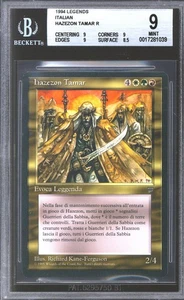 Magic MTG Legends ITALIAN Hazezon Tamar BGS 9 (9, 9, 9, 8.5) NEAR MINT NM - Picture 1 of 1