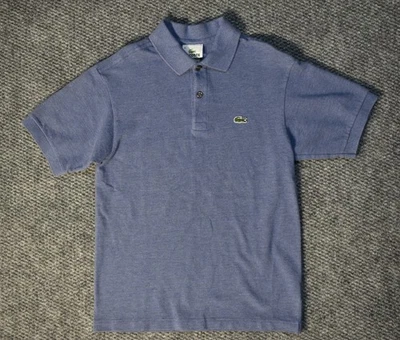 Camisa polo cuello azul Lacoste niños talla 14 Foto 1 de 4