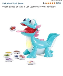 Sandy Snacks a Lot Interactive Axolotl Toy for Ages 2 to 5 with Lights Sounds - Picture 1 of 1