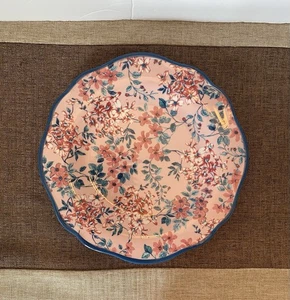 "2 platos de ensalada festoneados Pioneer Woman Pretty Posies 8 3/4""" - Imagen 1 de 6