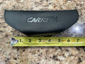 Carrera Black Softshell Replacement Glasses Sunglasses Case Snap Closed - Picture 1 of 8
