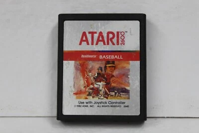 RealSports Baseball (Atari 2600, 1982) Cart Only - Image 1 of 2