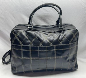 Wilsons Leather Briefcase L Tote Bag Black 15 Inch X  12inch X  5 1/2 Inch - Picture 1 of 11