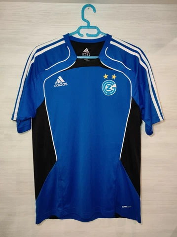 GRASSHOPPER CLUB 2010-11 TRAINING SHIRT ADIDAS JERSEY SIZE M/L Cover