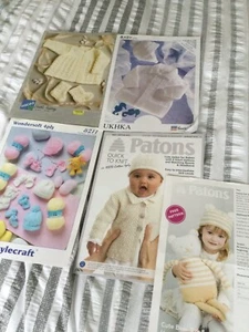 BABY PATTERNS x5 - Picture 1 of 6