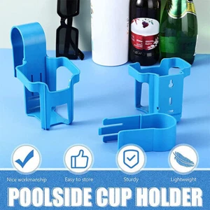 1/2/4/8er Getränkehalter Pool Becherhalter Bierhalter Dosenhalter Wasserflasche - Bild 1 von 14