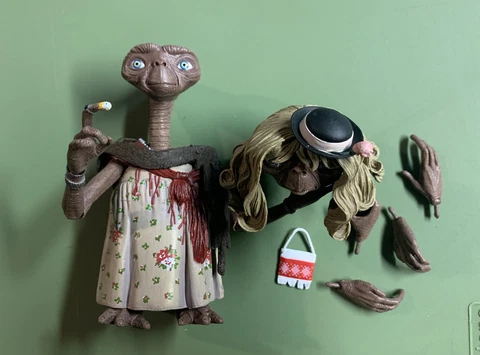 E.T. the Extra-Terrestrial dress up set NECA loose Cover