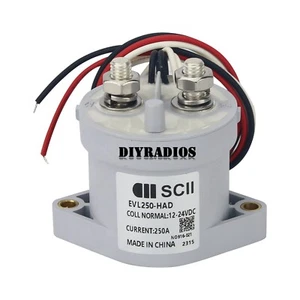 SCII Relay EVL250-HAD Coil 12-24VDC 900V/250A Electromagnetic Relay for Vehicles - Picture 1 of 6