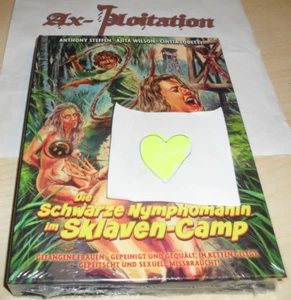 Die schwarze Nymphomanin im Sklaven-Camp Mediabook Blu 42/66 F OVP Ajita Wilson - Foto 1 di 5
