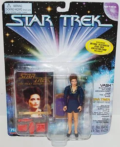 Star Trek Deep Space Nine Vash Action Figure with TNG Card 1995 Playmates MOC - Picture 1 of 2