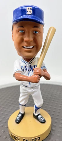 Duke Snider Bobblehead St Paul Saints Brooklyn Dodgers 2011 SGA Baseball MLB HOF Cover
