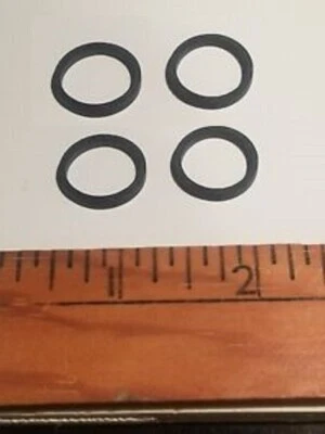 Four (4) NEW  AMERICAN FLYER DIESEL PULMOR TRACTION TIRES- PA14A890 -PERFECT FIT - Image 1 of 4