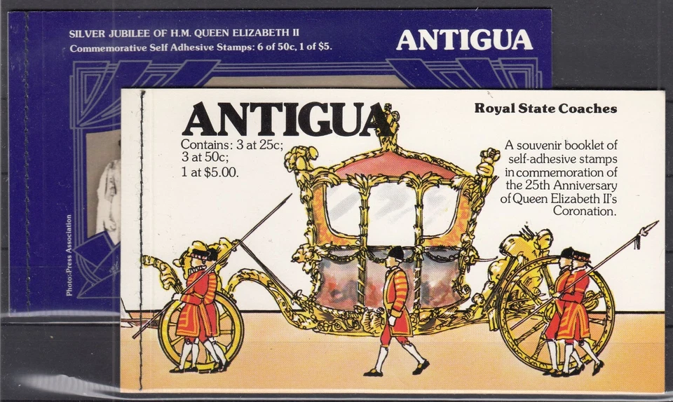 DM22806/ BRITISH ANTIGUA – MINT MNH PRESTIGE BOOKLETS - Image 1 of 1