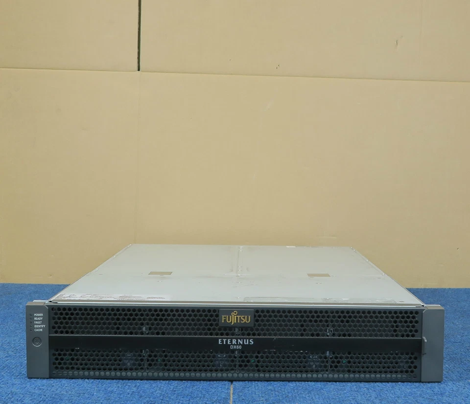 Fujitsu Eternus DX60 Base 12 Bay FC Storage System 2x Controllers - Image 1 of 1