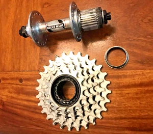 Vintage 36-hole Maillard Helicomatic Rear Hub, Lockring, 5-speed 14-28 freewheel - Picture 1 of 1
