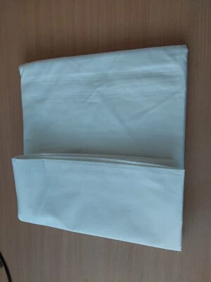 King Size Bed Flat Sheet Cream Ivory Polycotton Easycare Hotel Quality NEW