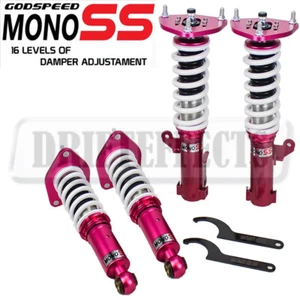 FOR GALANT 04-12 GODSPEED MSS1098-B MONOSS DAMPER COILOVER SUSPENSION CAMBER PLA - Picture 1 of 10