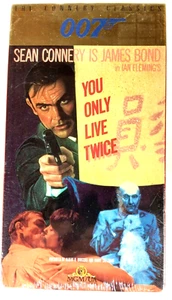 Vintage You Only Live Twice 007 James Bond VHS Sean Connery MGM NEW Sealed - Picture 1 of 2
