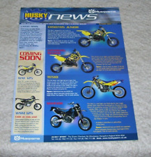 HUSQVARNA HUSKY SPORT NEWS BROCHURE SUMMER 2004 EDITION OFF ROAD ON ROAD RACING