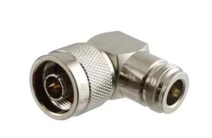 Amphenol 082-64-RFX Right-Angle N Jack to Plug Adapter - New - Picture 1 of 3