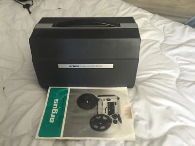 Proyector de película Argus Dualmaster 880Z de 8 mm con control de velocidad como nuevo Foto 1 de 4