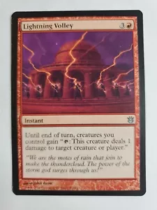 MTG Magic The Gathering Card Lightning Volley Instant Red Born Of The Gods 2014 - Picture 1 of 2