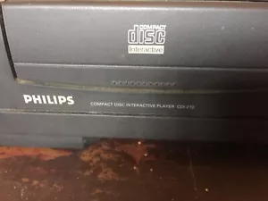 RETRO - PHILLIPS CDi 210 INTERACTIVE GAMES CONSOLE - MADE IN BELGIUM - Picture 1 of 7