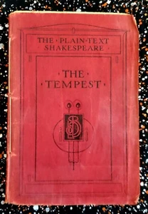 The Plain Text Shakespeare, The Tempest, 1910, Antique - Picture 1 of 12