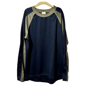 Hanna Andersson Kids Long Sleeve Jersey Play Every Way Tee, Navy, US 12 / 150cm - Picture 1 of 5