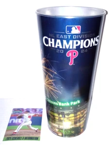 Philadelphia Phillies 2024 NL East Champions Souvenir Cup (SGA) y calendario 2025 - Imagen 1 de 7