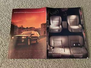 Vintage 1997 INFINITI QX4 Luxury SUV Brochure Print Ad 5-PG 1990s - Picture 1 of 2