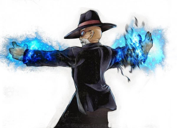 Anime Dragon Ball Master Roshi Azul Costurado Tapete de Jogos Mesa - Imagem 1 de 1