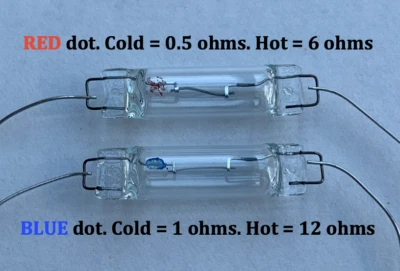 JBL Control 1 Control 5 8 28 SK-3 Hochtöner Glühbirne Sicherung [UPGRADE AUF BLAUEN PUNKT] - Bild 1 von 4
