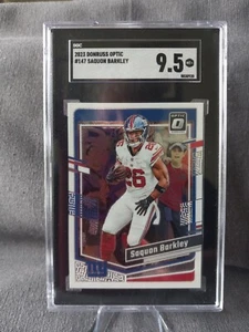 SAQUON BARKLEY 2023 DONRUSS OPTIC #147 MT 9,5 - Imagen 1 de 2