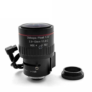 3MP zoom 2.8-12mm automatic aperture C port road monitoring industrial lens - Picture 1 of 7