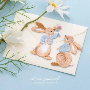 Sewing Small Glue Patch Iron On Applique Embroidery Patches Clothes Decor - Picture 1 of 15