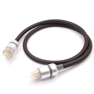 Viborg VP1606 OFC RISR 6MM square AC Power cords Cable Schuko AC Power Kabel 1m - Picture 1 of 7