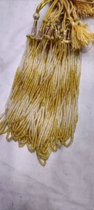 Collar ajustable de 12"-16" pulgadas multi circonita cúbica rondelle facetado 3 mm RC7 - Imagen 1 de 5